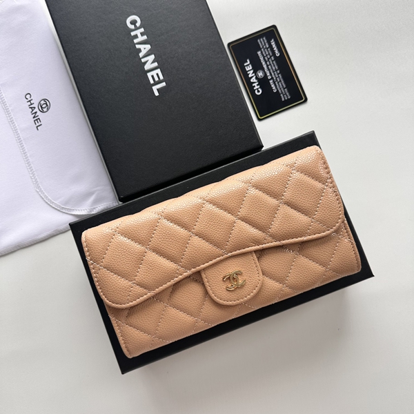 コピーシャネル激安財布側面デザイン